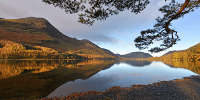An iamge of the landscape of the Lake District, Cumbria