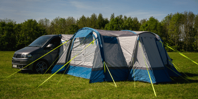 An image of the new Cocoon Breeze V2 Campervan Awning